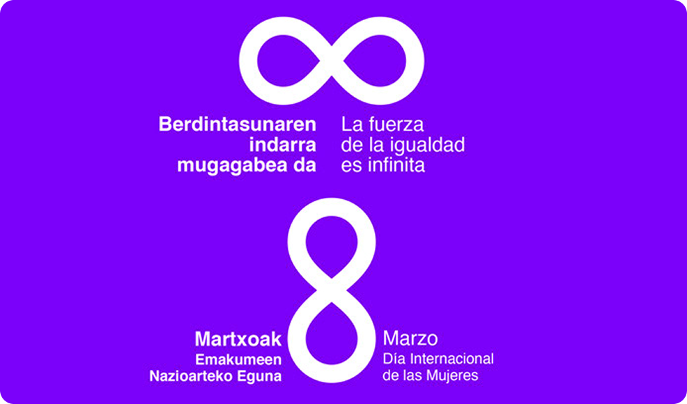 8 de marzo. La fuerza de la igualdad es infinita